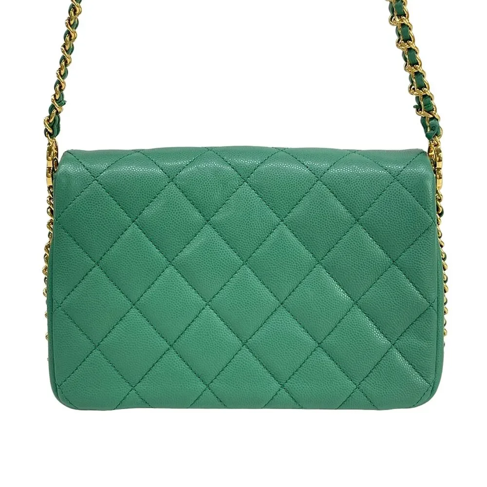 Chanel Single Flap Matelasse Shoulder Bag